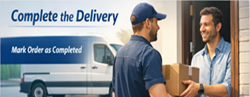 Osoba prywatna potwierdzająca zakończenie dostawy po zakończonym transporcie w ExusTrans